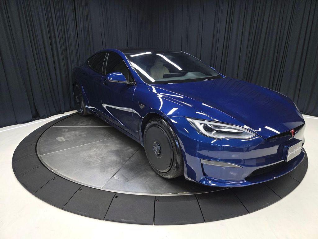 used 2021 Tesla Model S car, priced at $39,990