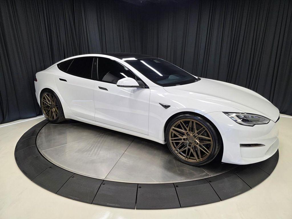used 2021 Tesla Model S car, priced at $49,990