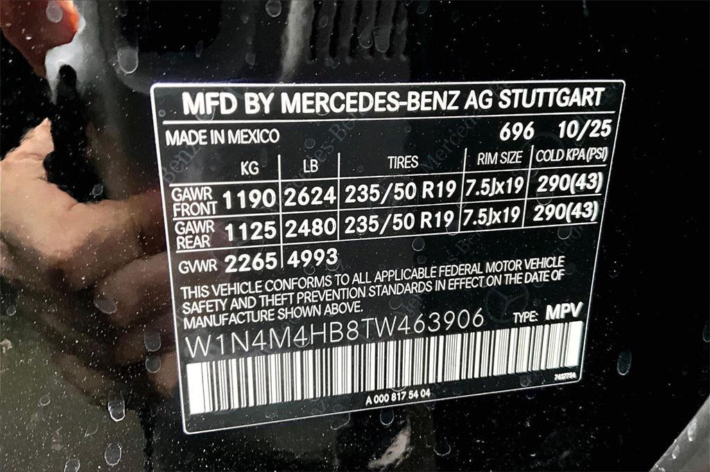 new 2026 Mercedes-Benz GLB 250 car, priced at $52,345