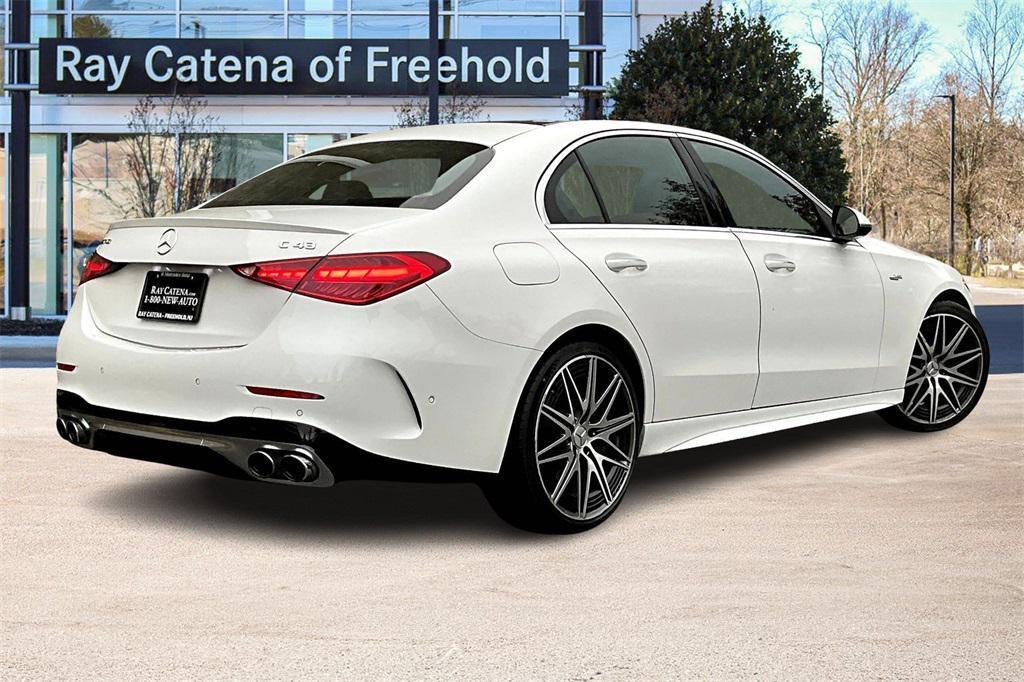 used 2023 Mercedes-Benz AMG C 43 car, priced at $49,795
