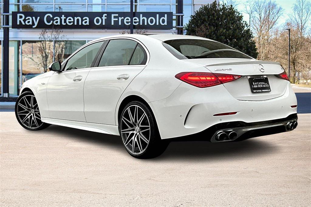 used 2023 Mercedes-Benz AMG C 43 car, priced at $49,795