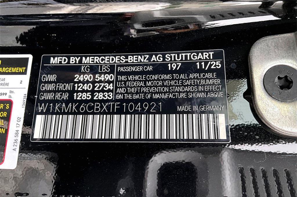 new 2026 Mercedes-Benz AMG CLE 53 car, priced at $96,345