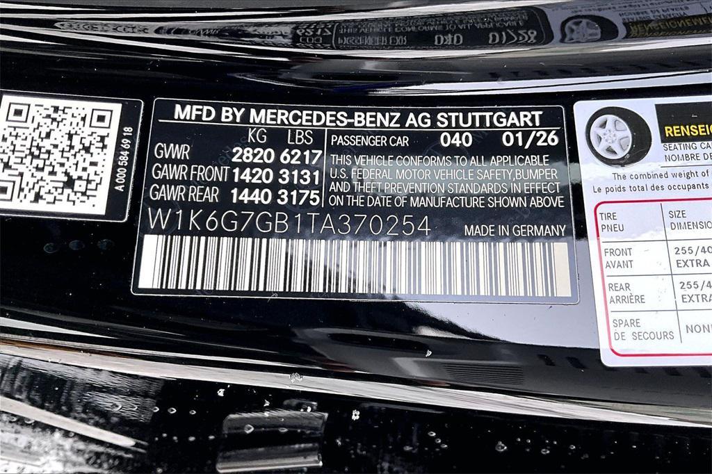 new 2026 Mercedes-Benz S-Class car, priced at $148,120