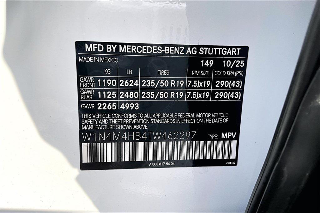 new 2026 Mercedes-Benz GLB 250 car, priced at $51,835