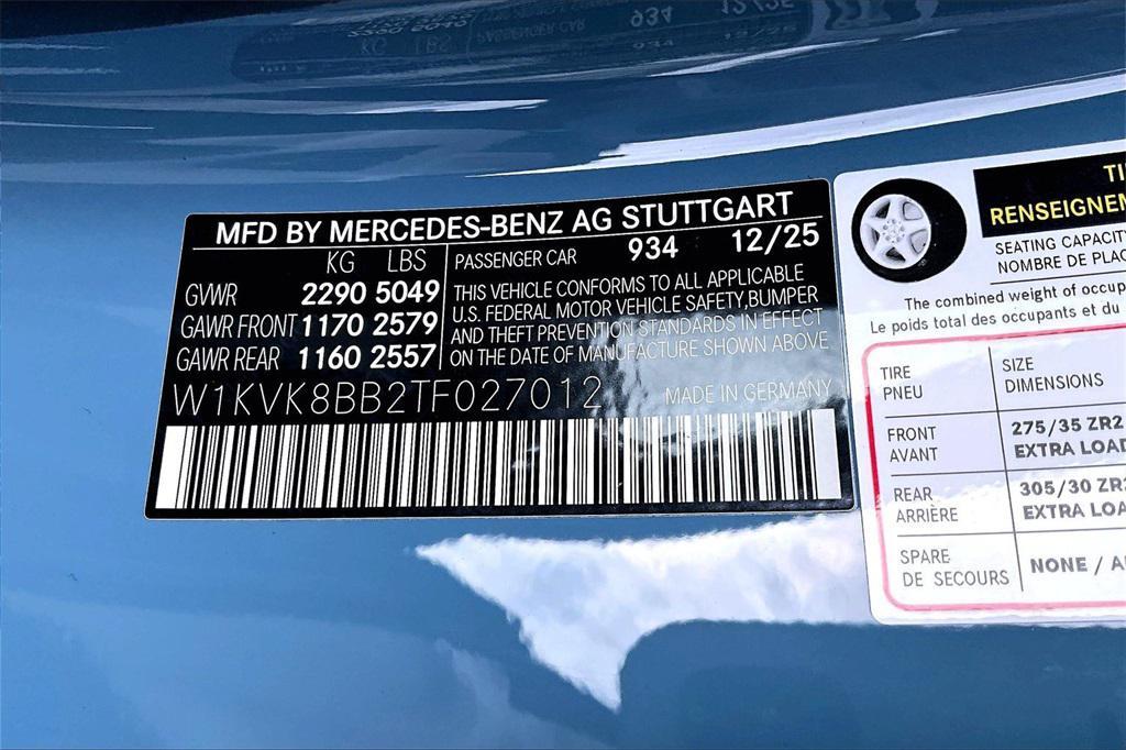 new 2026 Mercedes-Benz AMG SL 63 car, priced at $214,210