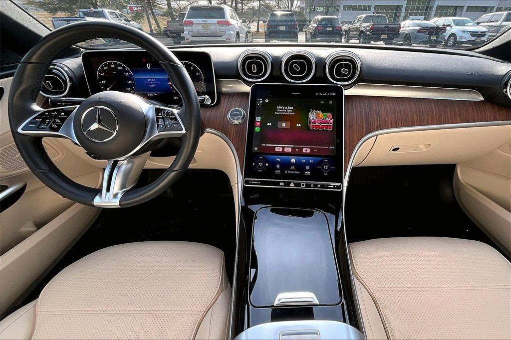 used 2023 Mercedes-Benz C-Class car, priced at $36,900