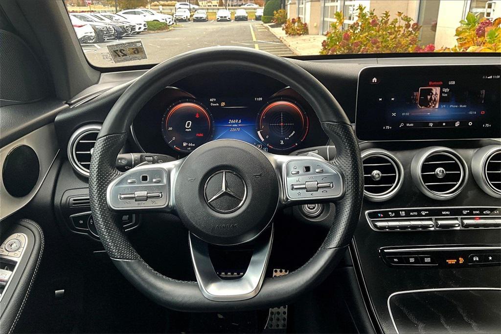 used 2022 Mercedes-Benz GLC 300 car, priced at $34,995