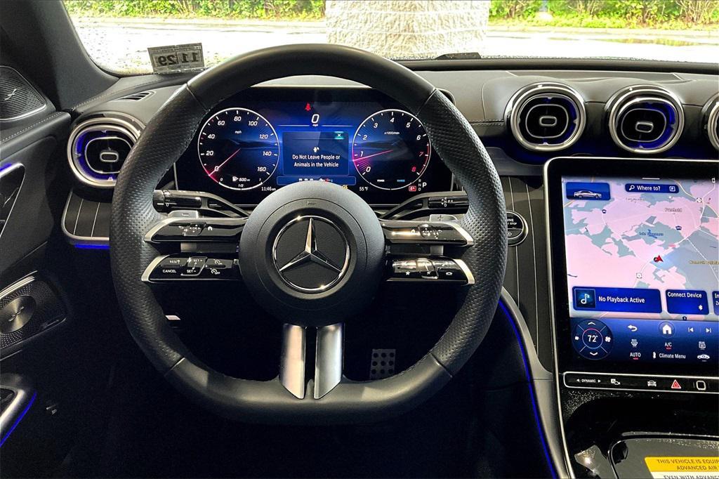 used 2025 Mercedes-Benz C-Class car, priced at $54,999