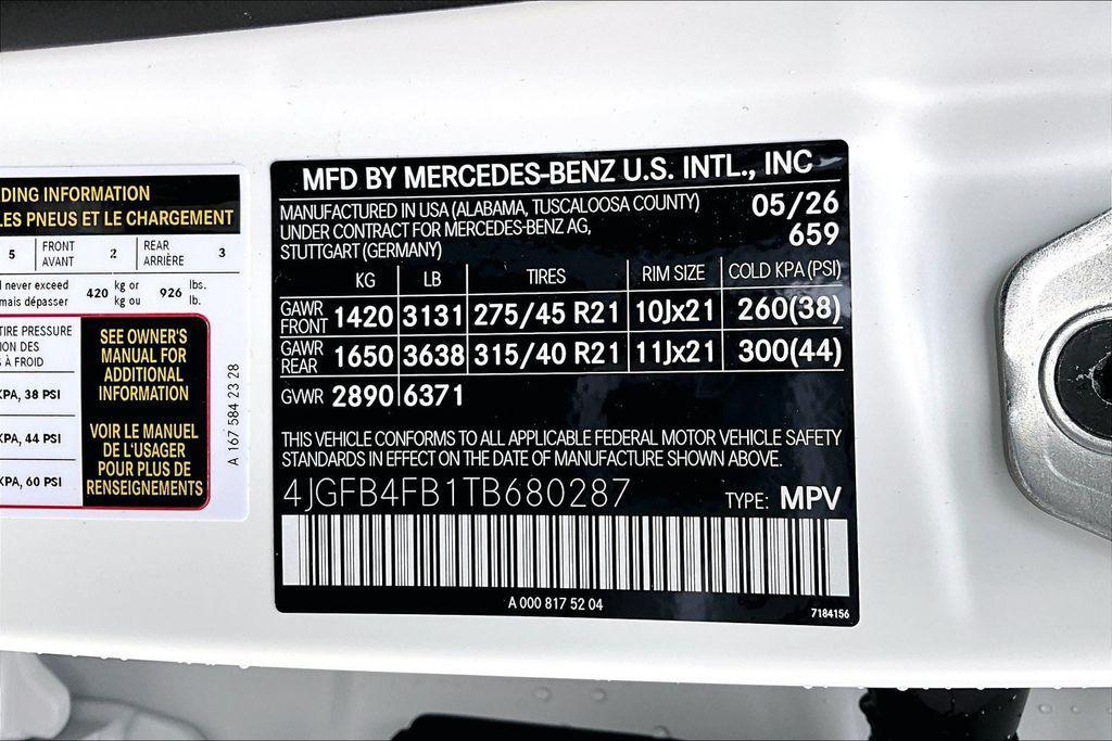 new 2026 Mercedes-Benz GLE 350 car, priced at $73,750