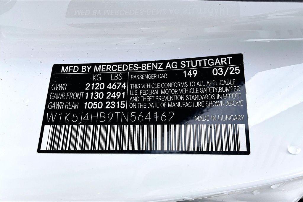 new 2026 Mercedes-Benz CLA 250 car, priced at $49,285