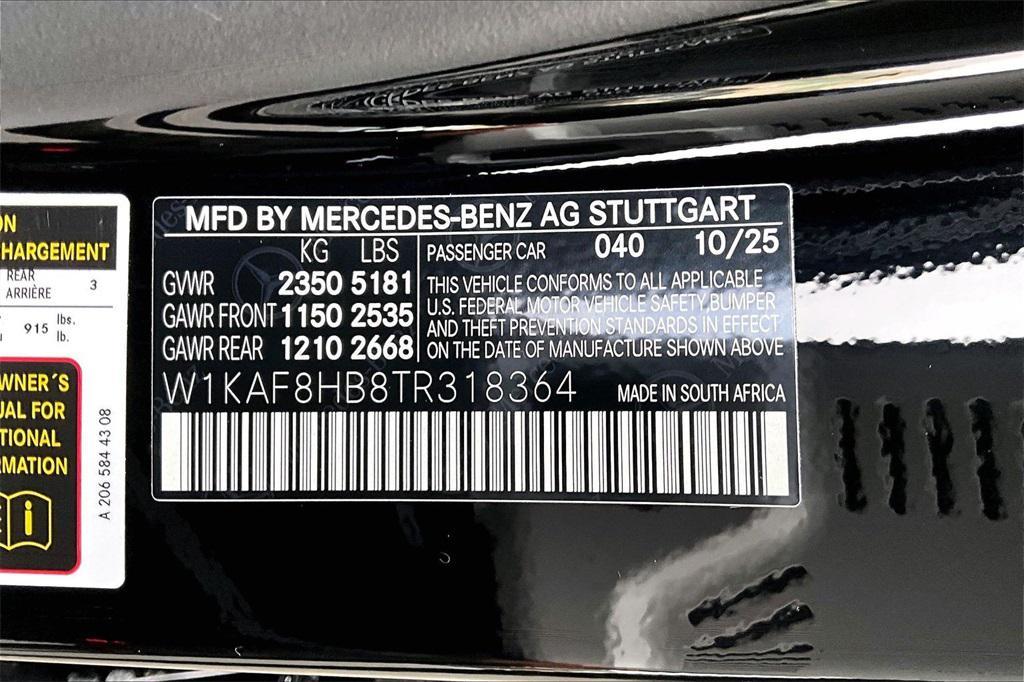 new 2026 Mercedes-Benz AMG C 43 car, priced at $66,120