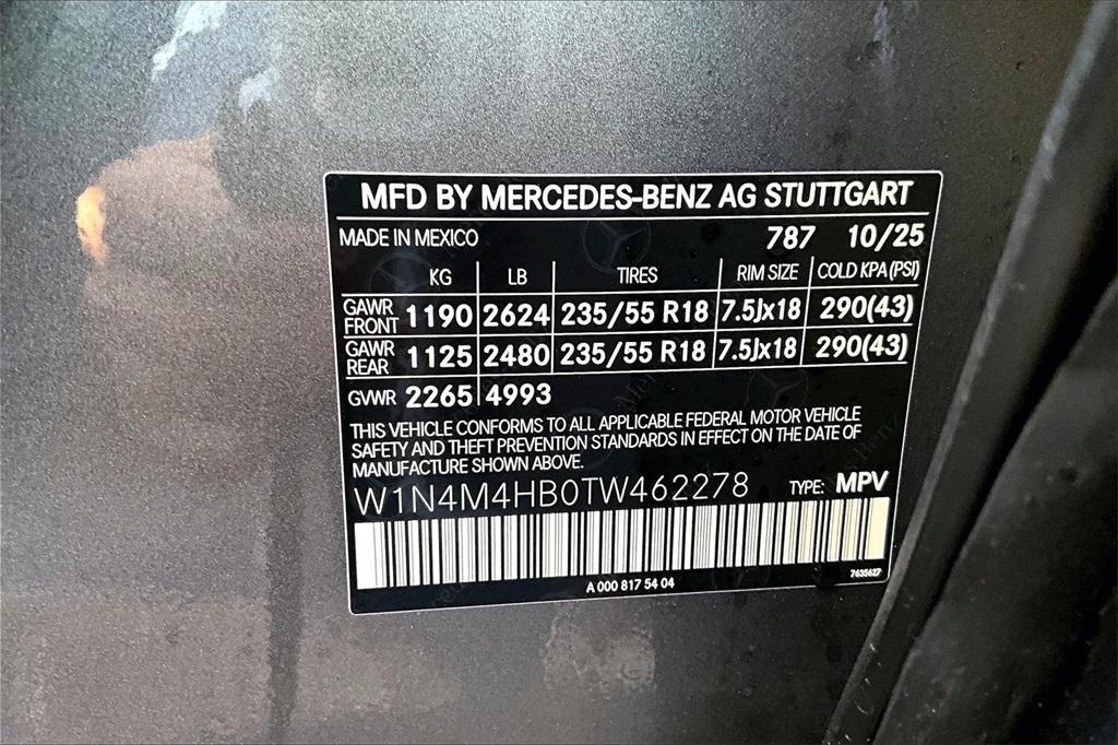 new 2026 Mercedes-Benz GLB 250 car, priced at $53,110