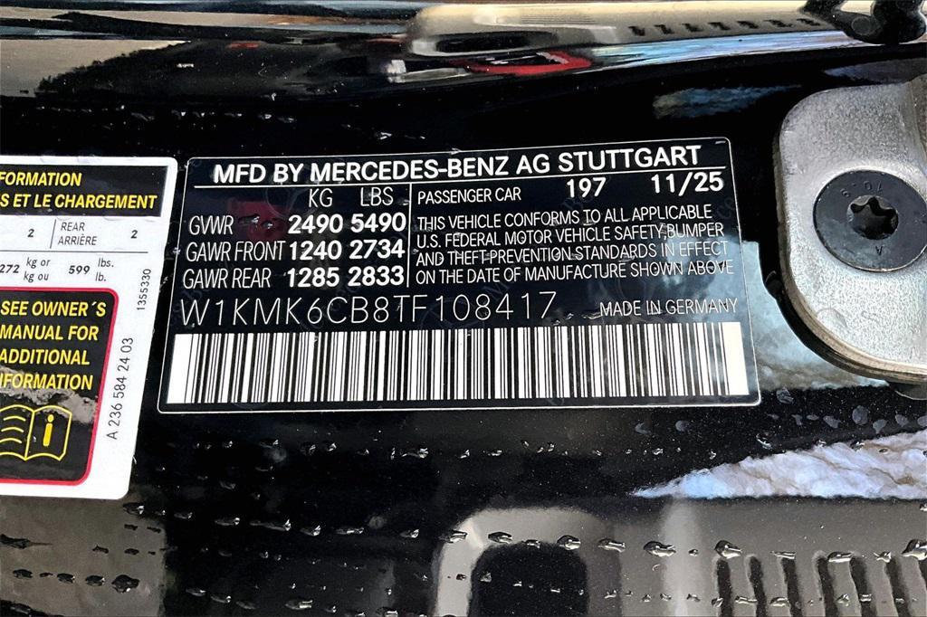 new 2026 Mercedes-Benz AMG CLE 53 car, priced at $97,515