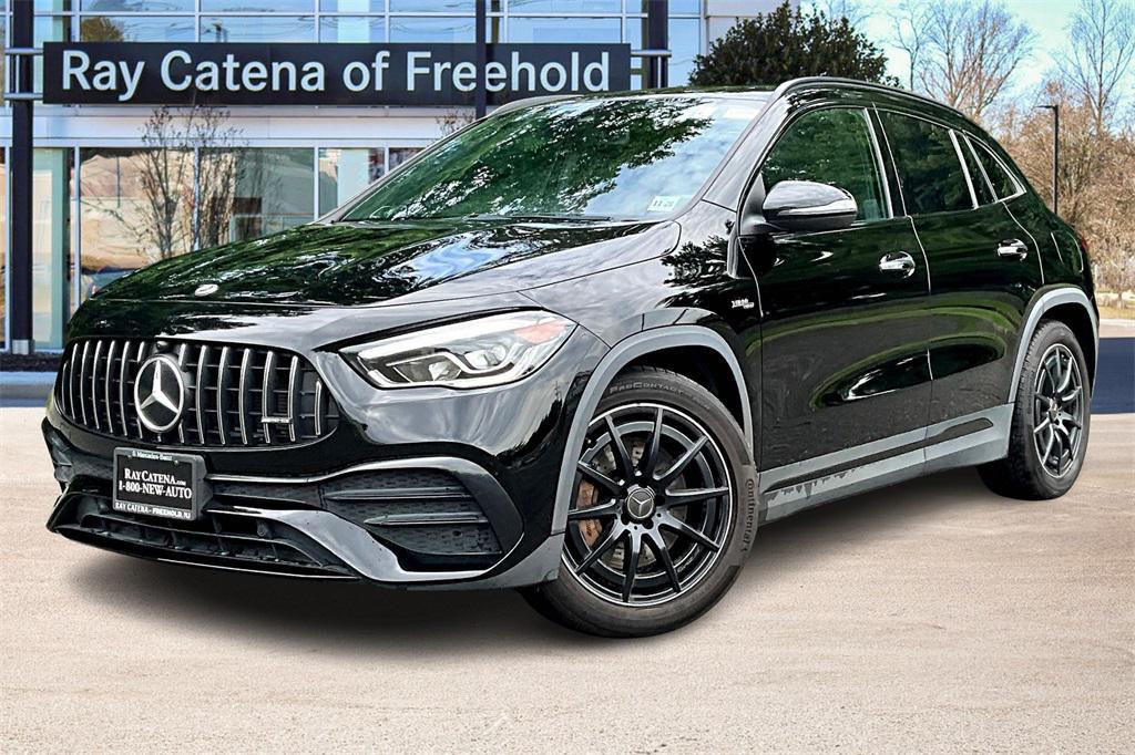 used 2021 Mercedes-Benz AMG GLA 35 car, priced at $33,495