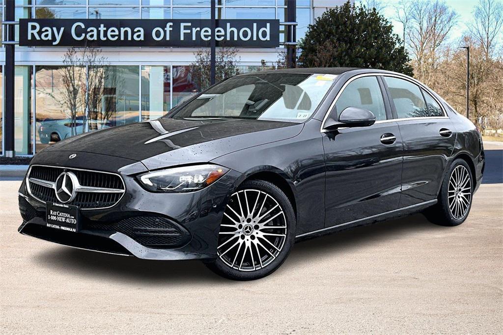 used 2022 Mercedes-Benz C-Class car, priced at $35,900