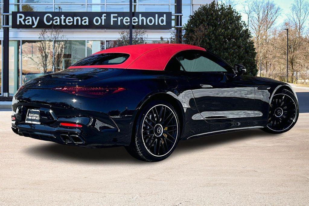 used 2024 Mercedes-Benz AMG SL 55 car, priced at $123,695