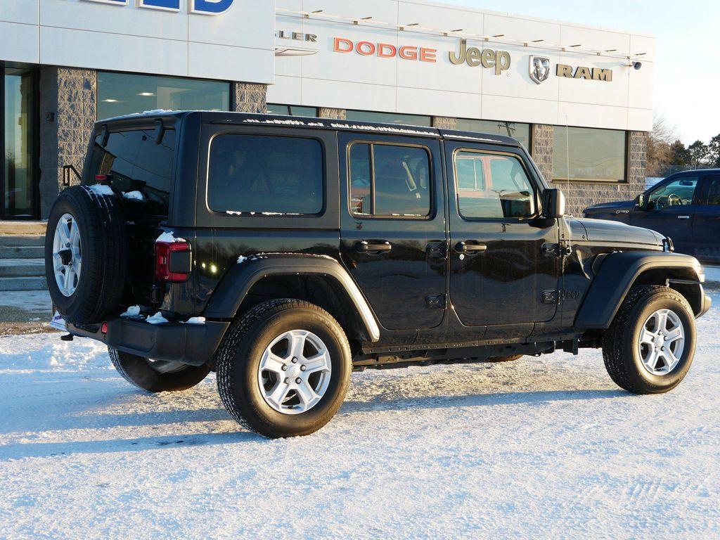 used 2023 Jeep Wrangler car, priced at $27,987