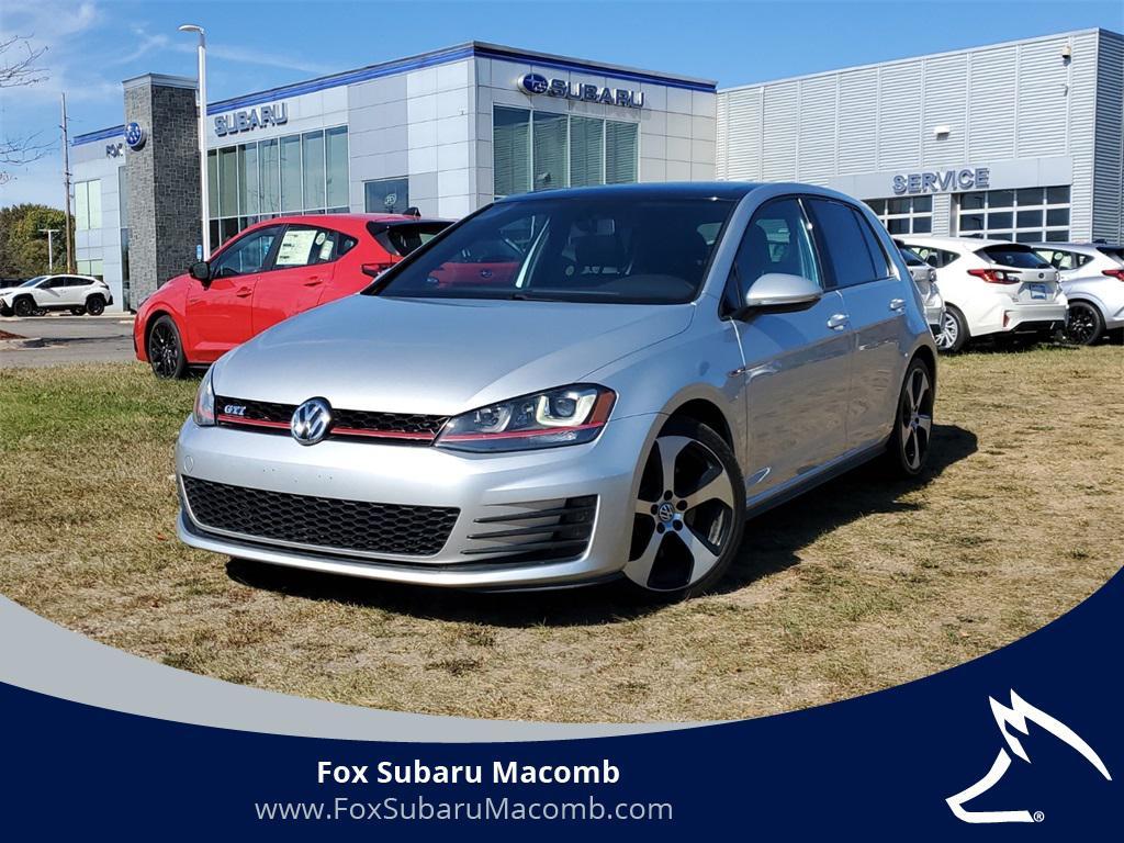 used 2016 Volkswagen Golf GTI car, priced at $15,650