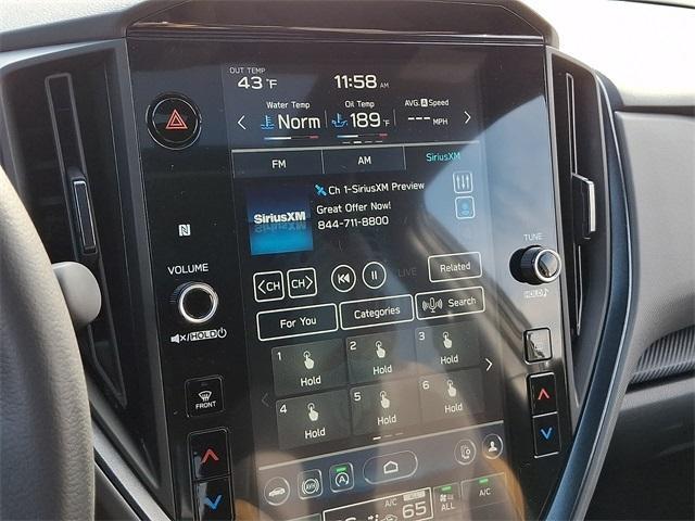 used 2025 Subaru Crosstrek car, priced at $28,179