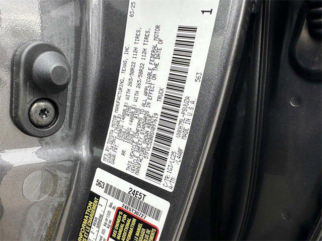 new 2025 Toyota Tundra Hybrid car, priced at $79,797