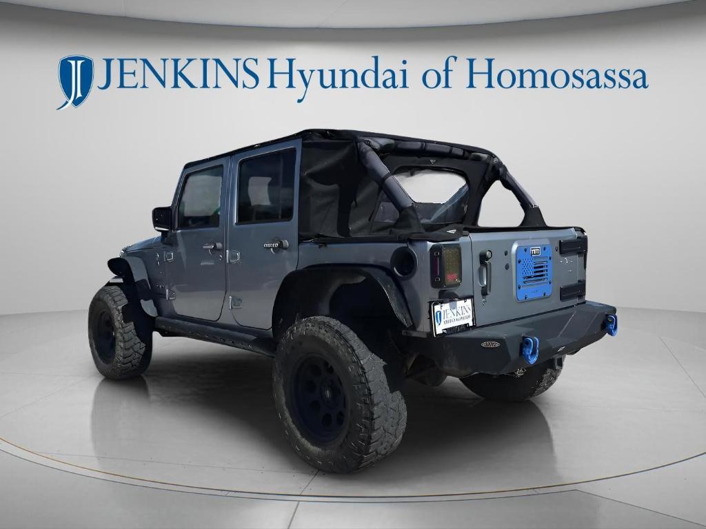 used 2017 Jeep Wrangler Unlimited car, priced at $17,851