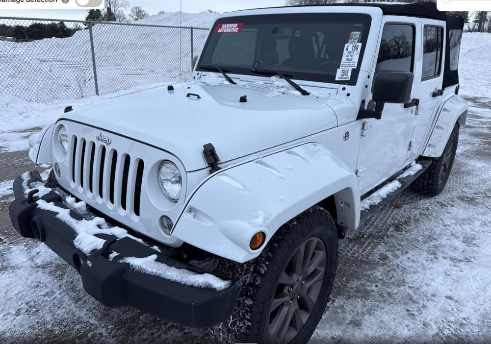 used 2016 Jeep Wrangler Unlimited car, priced at $20,995