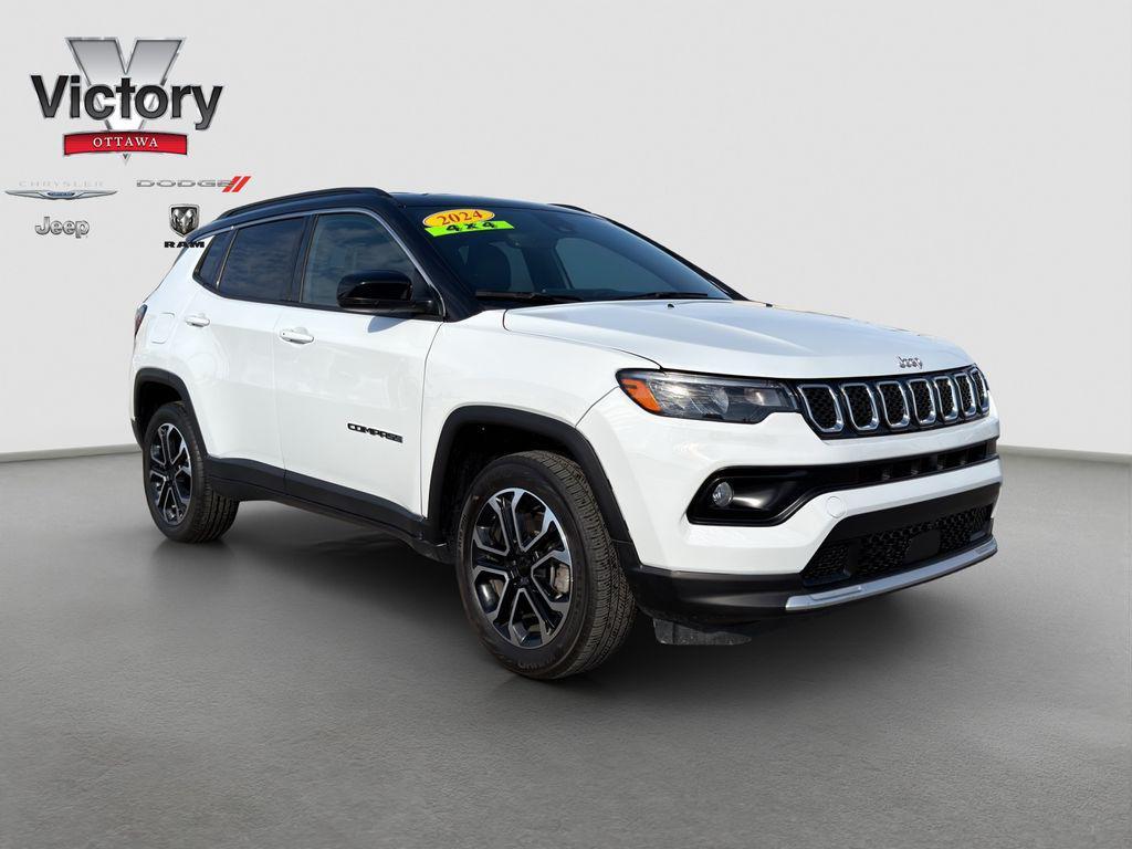 used 2024 Jeep Compass car, priced at $23,699