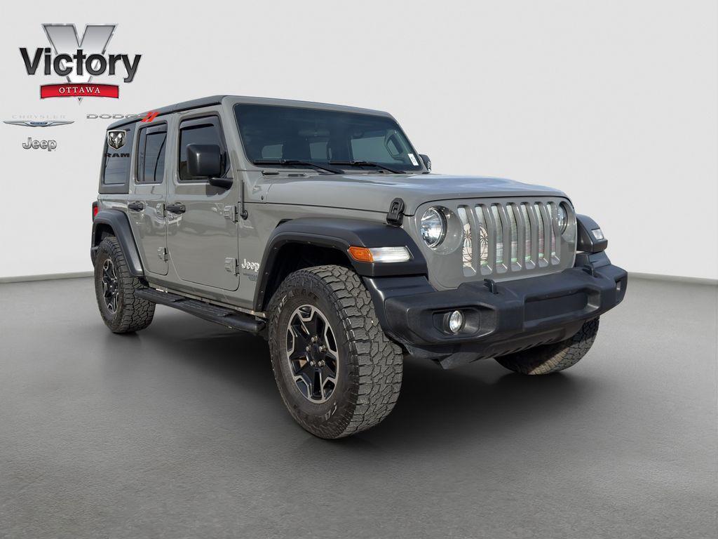 used 2020 Jeep Wrangler Unlimited car, priced at $25,474