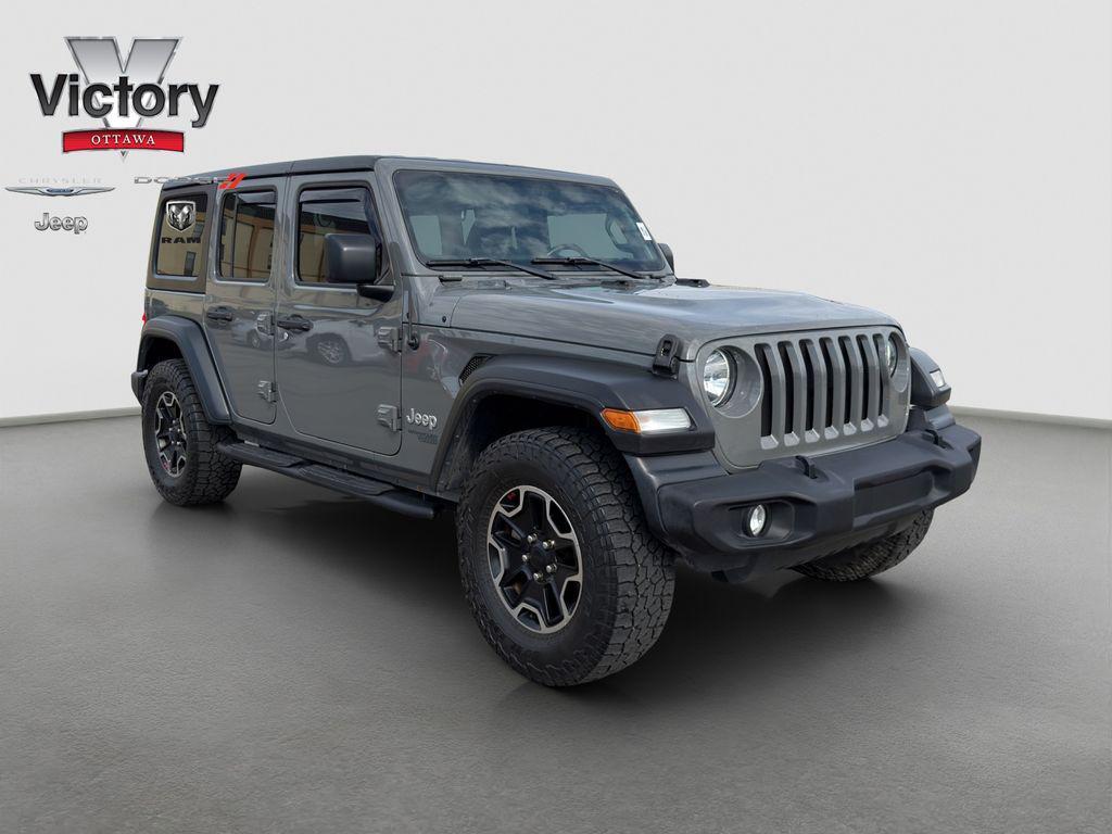 used 2020 Jeep Wrangler Unlimited car, priced at $22,844