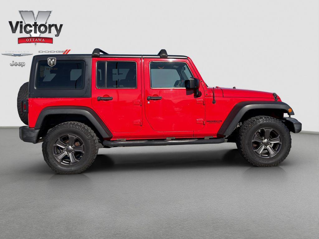 used 2017 Jeep Wrangler Unlimited car, priced at $19,895
