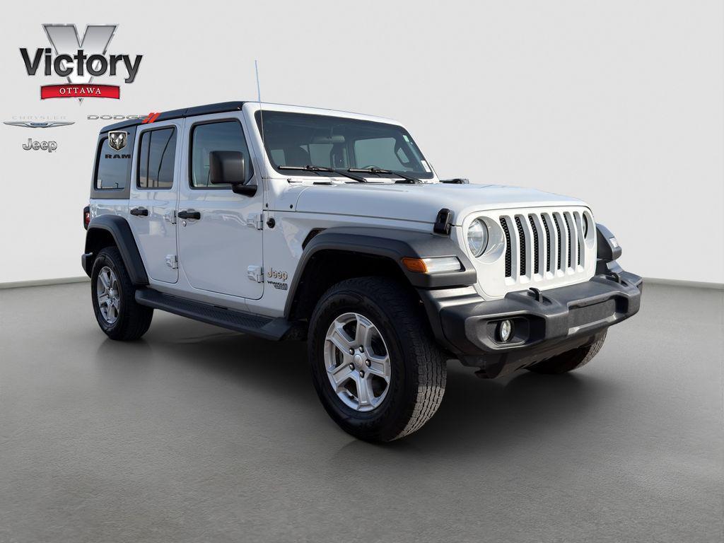 used 2020 Jeep Wrangler Unlimited car, priced at $24,398