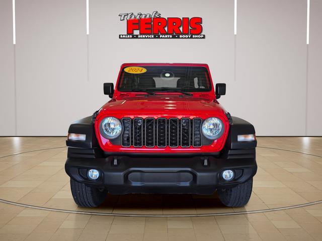used 2024 Jeep Wrangler car, priced at $35,366
