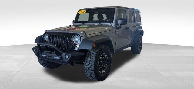 used 2016 Jeep Wrangler Unlimited car, priced at $16,999