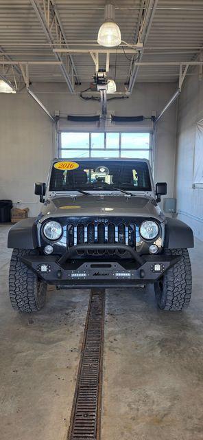 used 2016 Jeep Wrangler Unlimited car, priced at $16,999