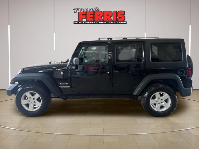 used 2016 Jeep Wrangler Unlimited car, priced at $14,297