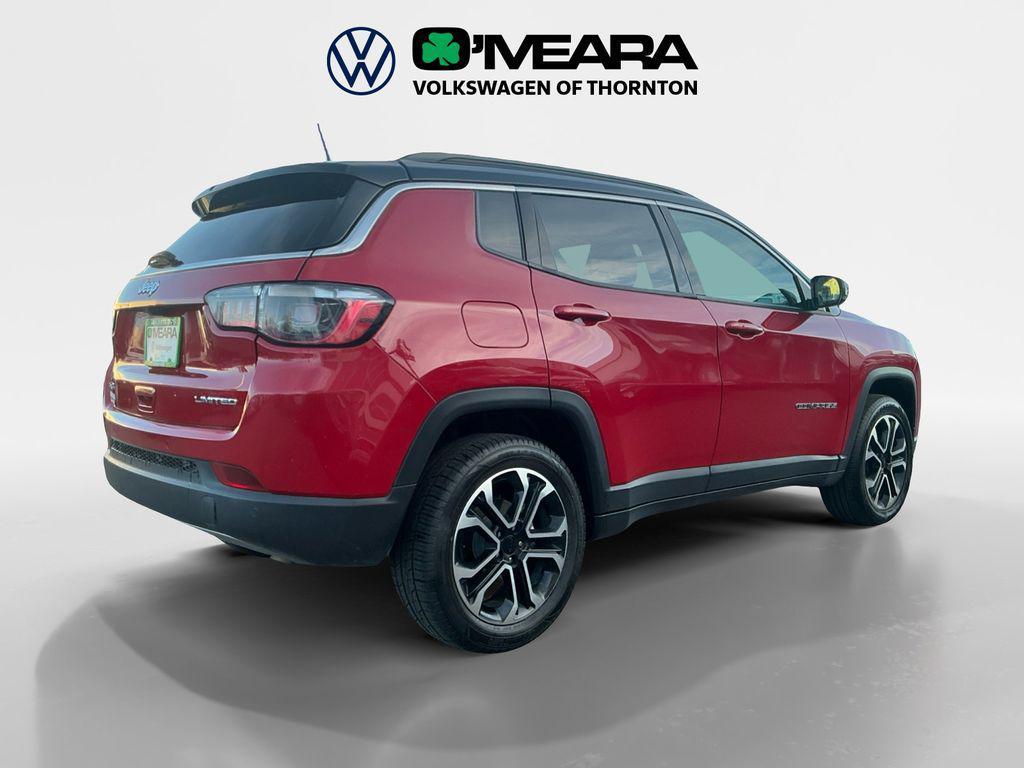 used 2024 Jeep Compass car, priced at $19,999