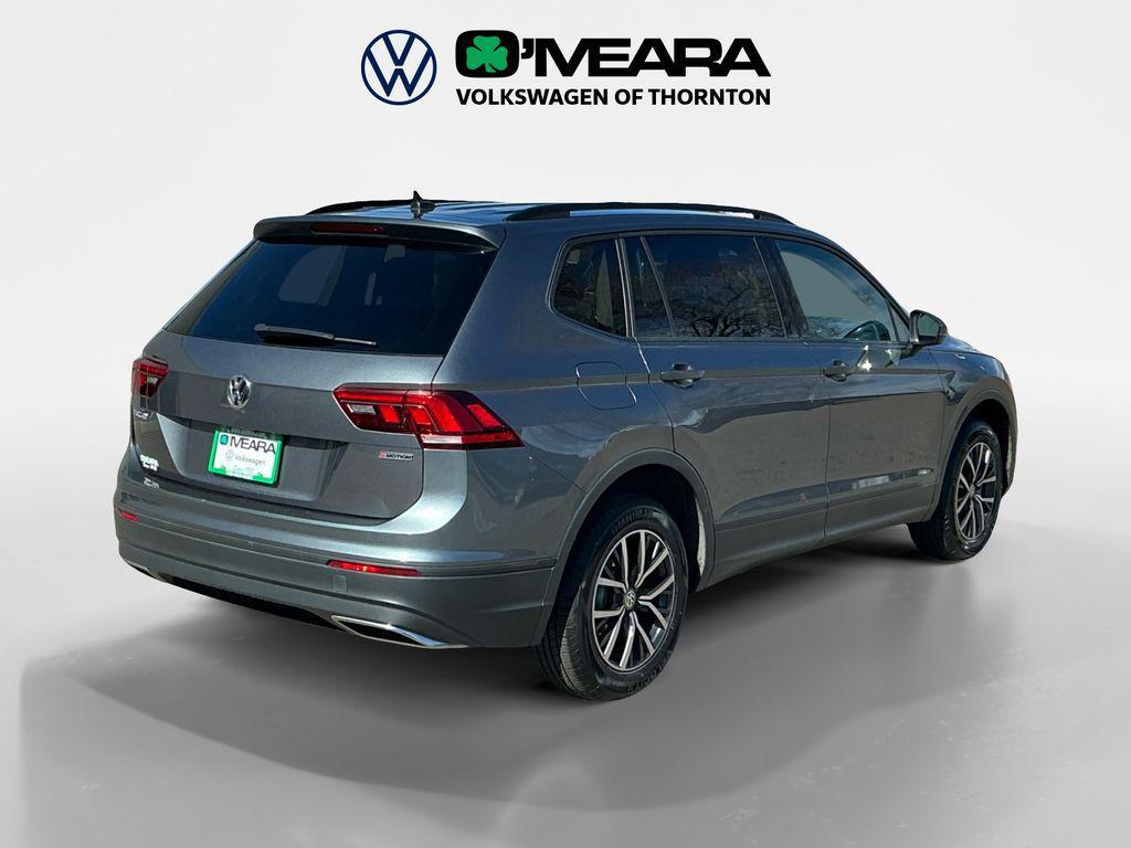 used 2021 Volkswagen Tiguan car, priced at $17,998