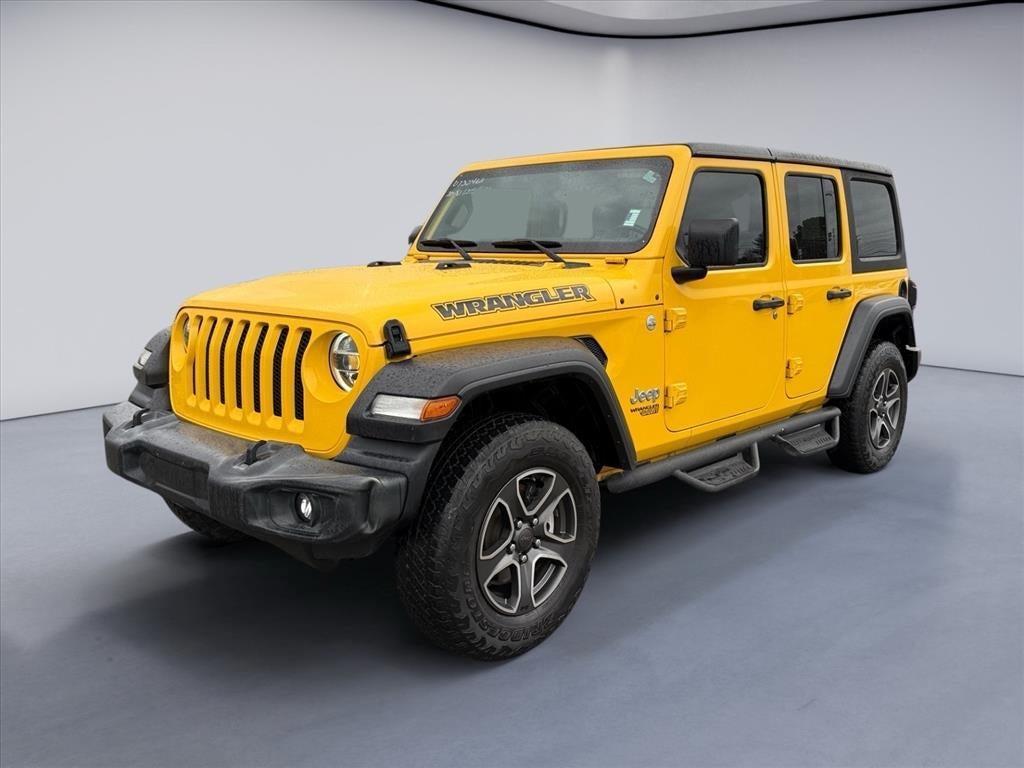 used 2020 Jeep Wrangler Unlimited car, priced at $21,995