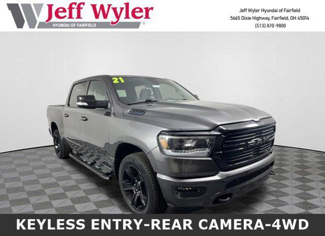 used 2021 Ram 1500 car, priced at $33,135