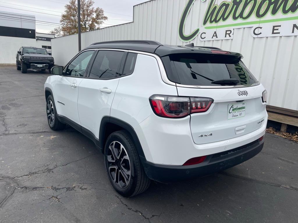 used 2024 Jeep Compass car, priced at $22,500