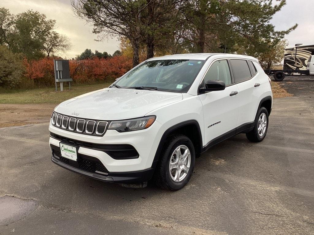 used 2022 Jeep Compass car, priced at $22,000