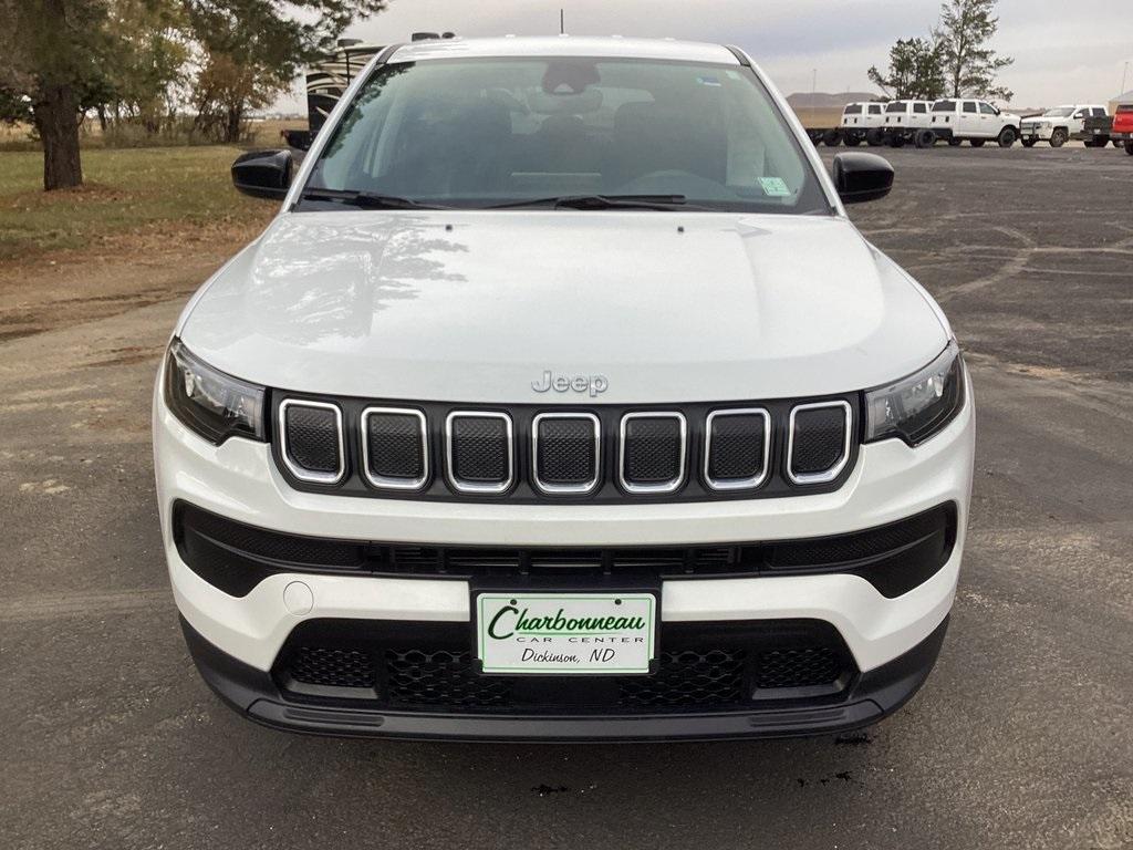 used 2022 Jeep Compass car, priced at $22,000