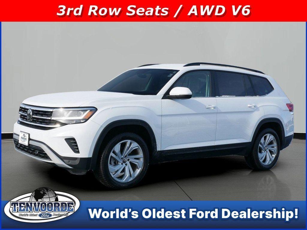 used 2022 Volkswagen Atlas car, priced at $22,999