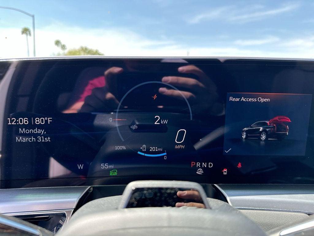 new 2025 Cadillac LYRIQ car, priced at $66,473
