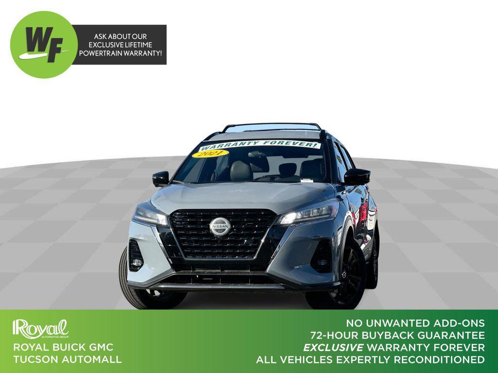 used 2021 Nissan Kicks car, priced at $16,590
