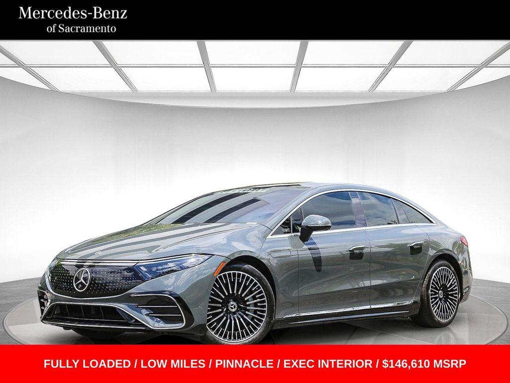 used 2024 Mercedes-Benz EQS 580 car, priced at $74,300