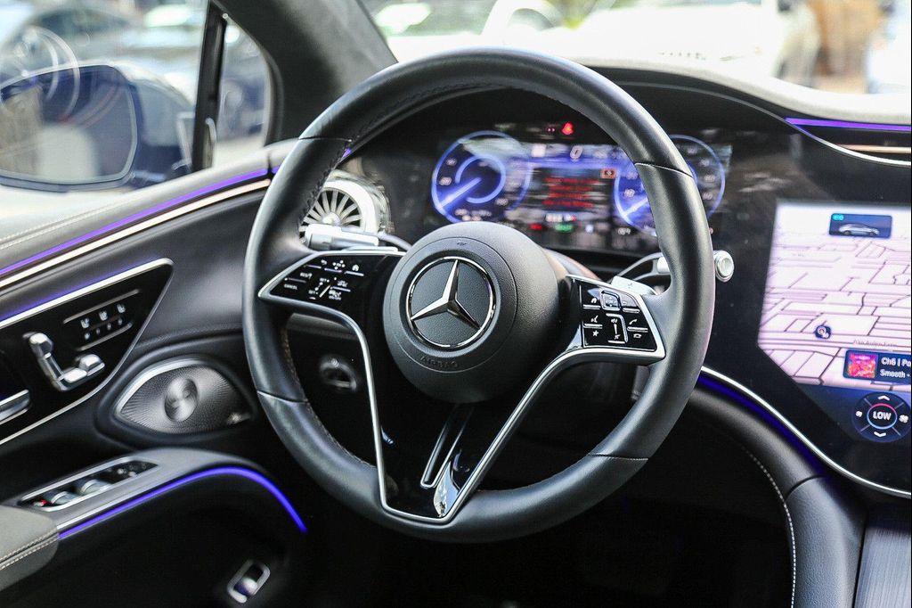 used 2024 Mercedes-Benz EQS 580 car, priced at $74,300