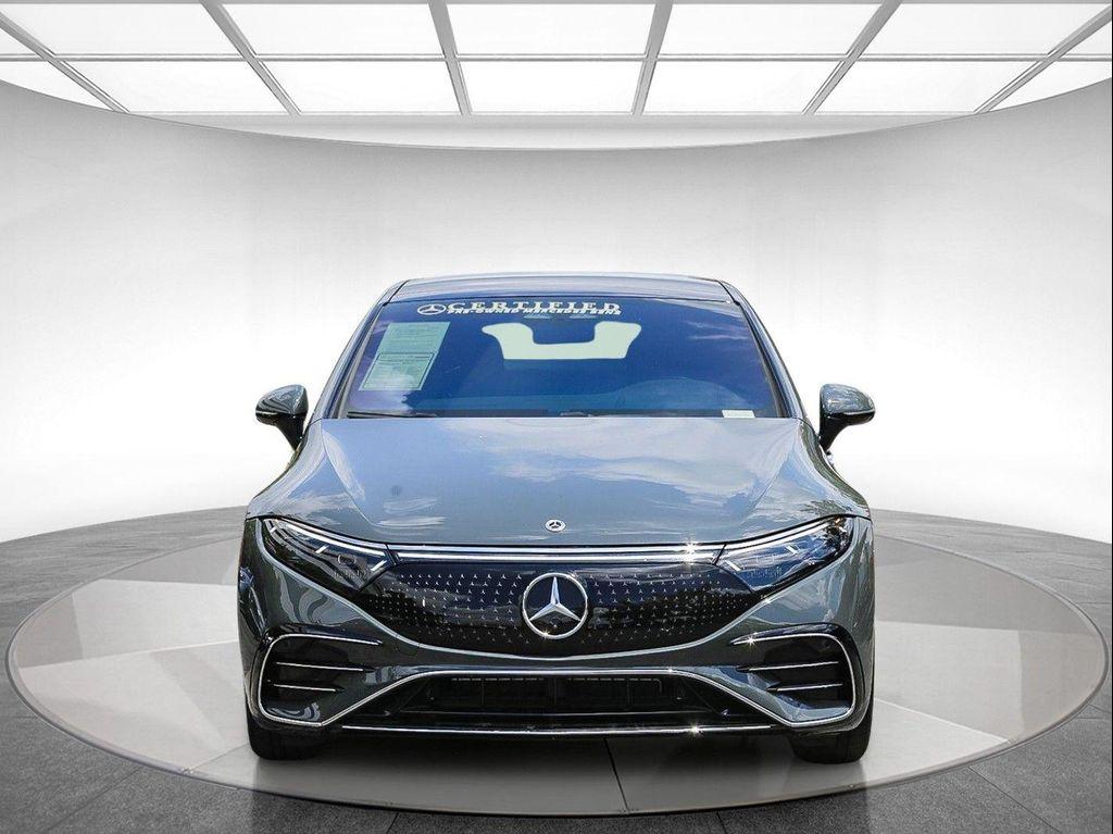 used 2024 Mercedes-Benz EQS 580 car, priced at $74,300