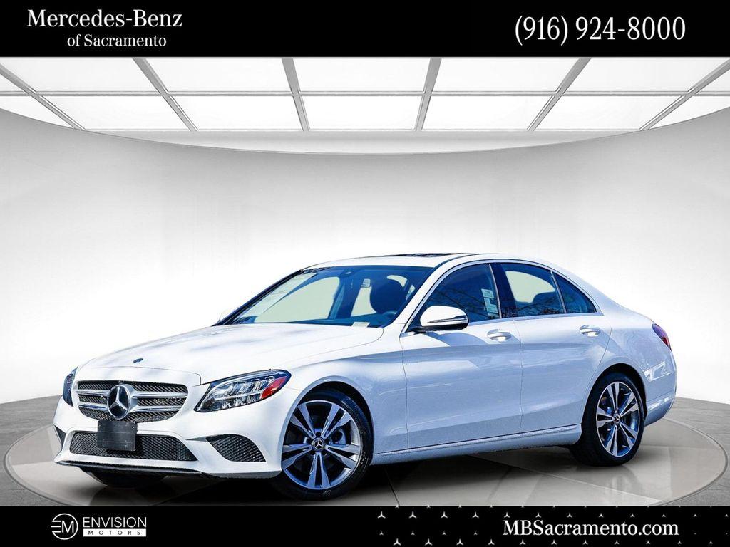 used 2021 Mercedes-Benz C-Class car, priced at $26,995