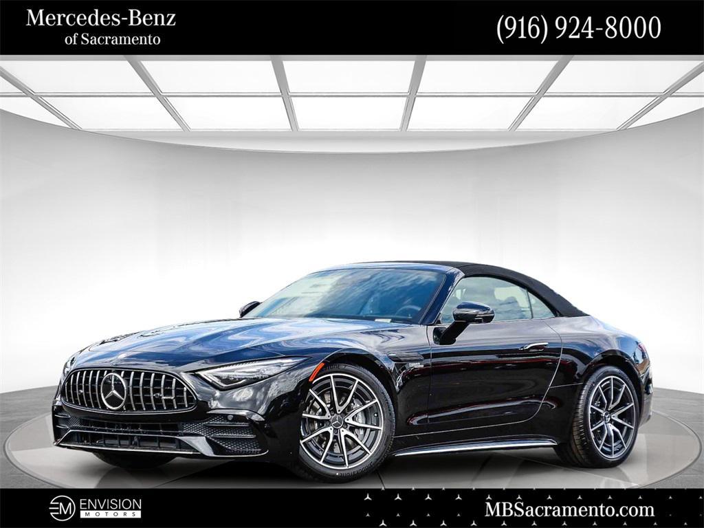 new 2026 Mercedes-Benz AMG SL 43 car, priced at $118,105